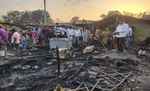 समस्तीपुर: सरायरंजन में शार्ट सर्किट, महादलित के दर्जन भर घर राख, लाखों की क्षति