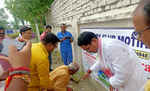 शहर के BD World स्कूल में रोटरी क्लब मोतिहारी ने किया वृक्षारोपण, मंत्री प्रमाेद कुमार व राणा रणधीर रहे मौजूद