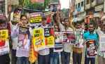 प्रधानमंत्री नरेन्द्र मोदी के जन्मदिन पर रक्सौल युवा कांग्रेस का विरोध-प्रदर्शन