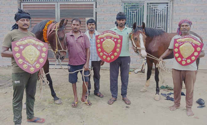 मोतिहारी के वरिष्ठ फोटो जर्नलिस्ट इम्तेयाज के सुपुत्र फरहान के घोड़ों ने यूपी व बिहार की प्रतियोगिता में बाजी मारी