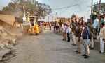 रक्सौल: हरैया थाना से लेकर आईसीपी बाईपास रोड तक अतिक्रमण हटाया गया