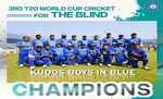 प्रधानमंत्री ने नेत्रहीनों के लिए टी-20 विश्व कप जीतने पर भारतीय टीम को बधाई दी