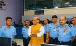 रक्षा मंत्री राजनाथ सिंह ने भारतीय वायुसेना के प्रमुख रडार स्टेशन का दौरा किया