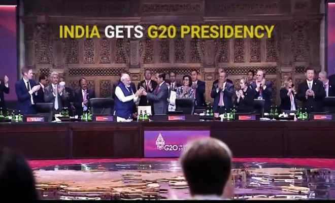 प्रधानमंत्री ने भारत की जी20 अध्यक्षता के दौरान 100वीं जी20 बैठक की सराहना की