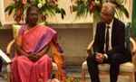 भारत की राष्ट्रपति, मॉरीशस में; राष्ट्रपति रूपुन और प्रधानमंत्री जुगनाथ से मुलाकात की