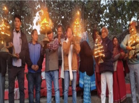 भारत-नेपाल सीमा पर 139 वीं नारायणी गंडकी महाआरती से पर्यावरण संरक्षण-जारुकता